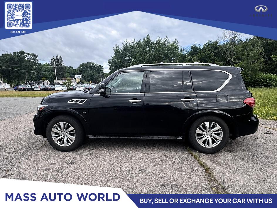 Black 2016 INFINITI QX80 SUV / Crossover Automatic