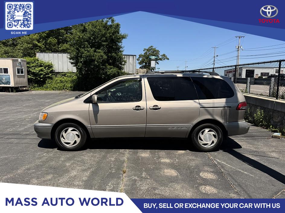 Brown (Tan) 2002 Toyota Sienna XLE Minivan Front-Wheel Drive Automatic