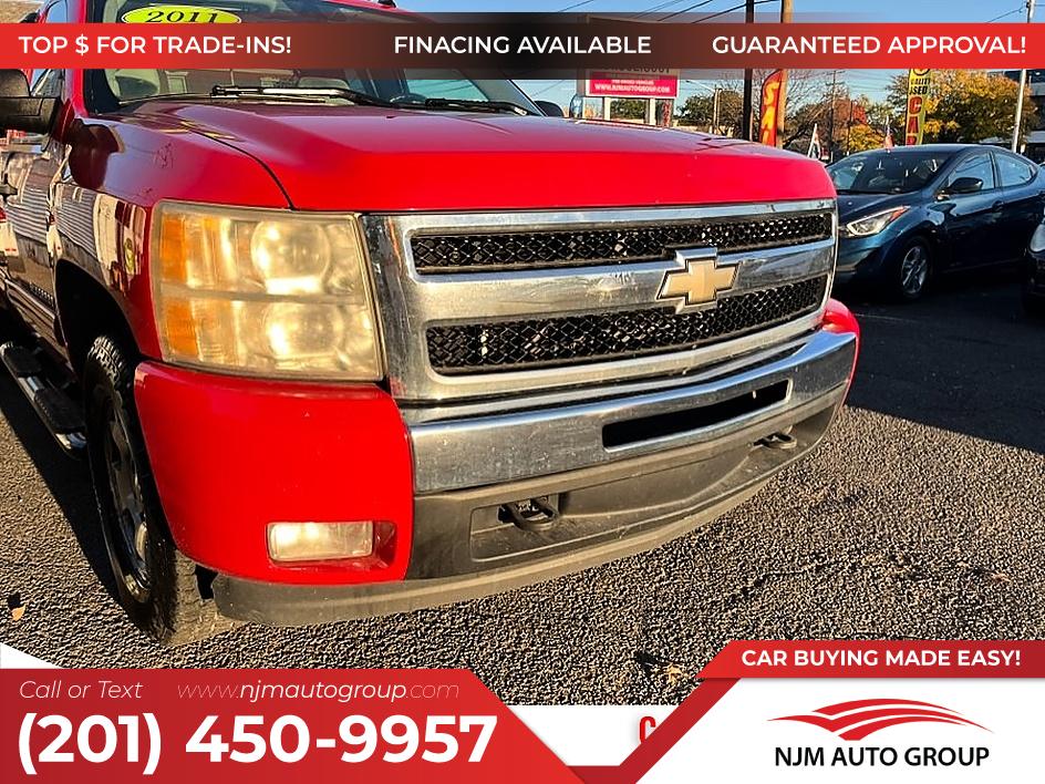 Special Paint 2011 Chevrolet Silverado 1500 Pickup Truck Four-Wheel Drive Automatic
