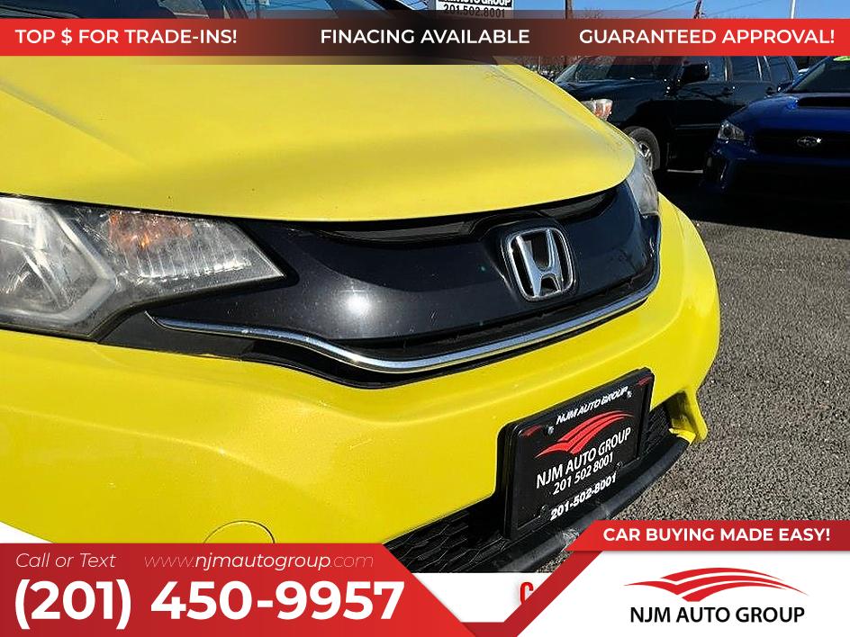 Mystic Yellow Pearl 2017 Honda Fit Hatchback Front-Wheel Drive Automatic
