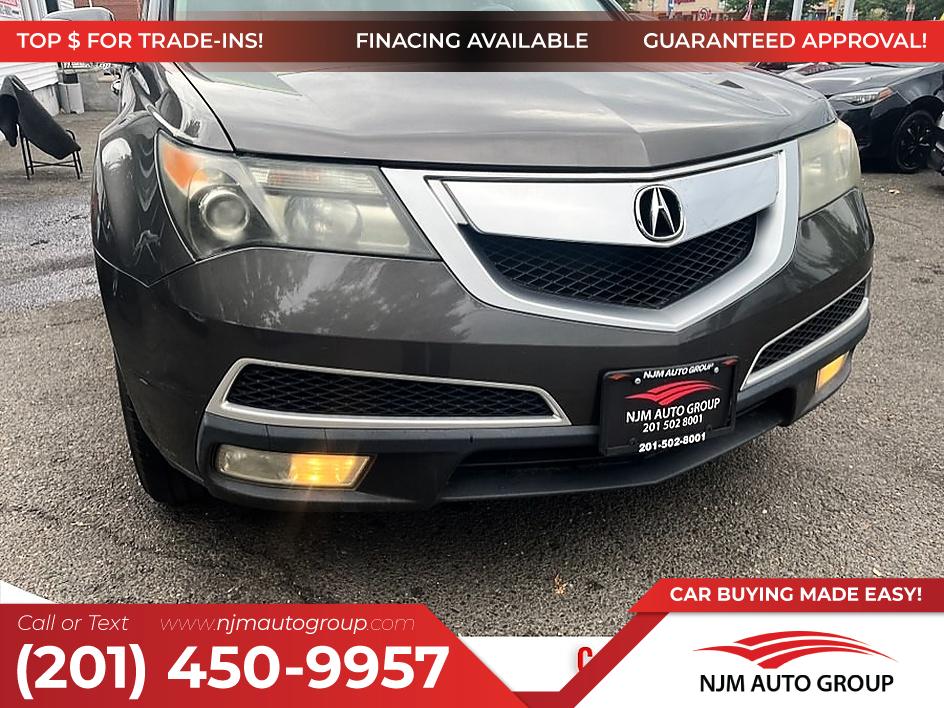 Grigio Metallic 2012 Acura MDX SUV / Crossover All-Wheel Drive Automatic