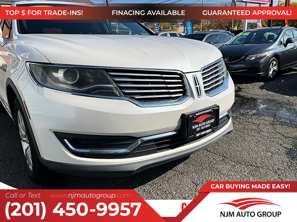 White Platinum Metallic Tri-Coat 2018 Lincoln MKX SUV / Crossover Front-Wheel Drive Automatic