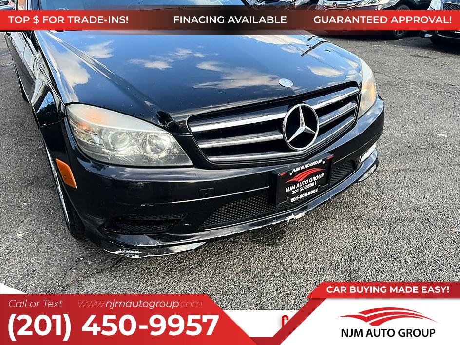 Black 2011 Mercedes-Benz C-Class Sedan All-Wheel Drive Automatic