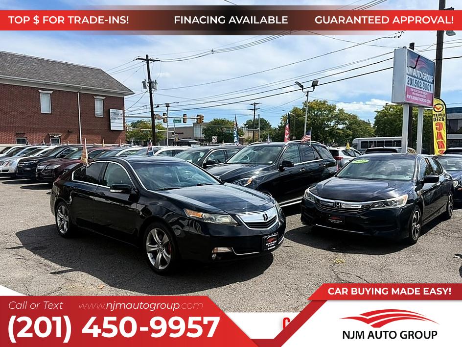 Crystal Black Pearl 2014 Acura TL Sedan All-Wheel Drive Automatic