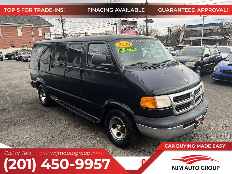 Black 2000 Dodge RAM Van Van Automatic