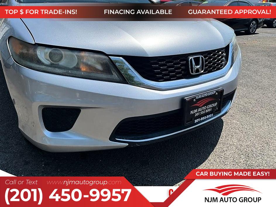 Alabaster Silver Metallic 2013 Honda Accord Coupe Coupe Front-Wheel Drive Automatic