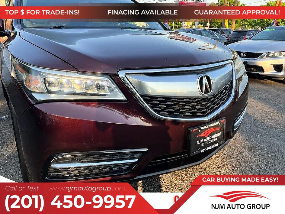 Dark Cherry Pearl 2014 Acura MDX SUV / Crossover All-Wheel Drive Automatic