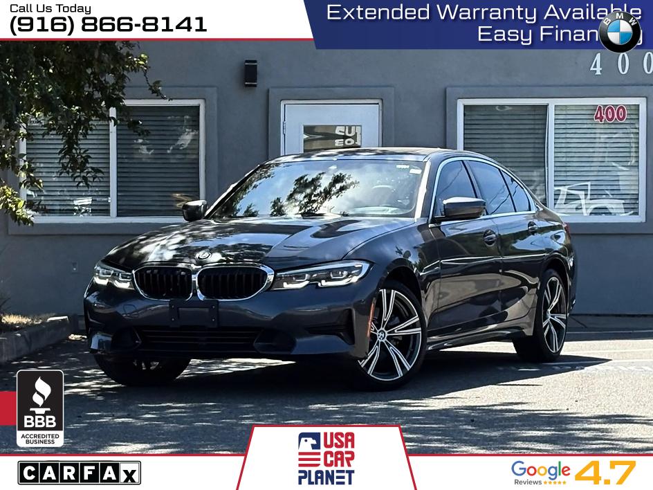 Mineral Gray Metallic 2021 BMW 3 Series Sedan All-Wheel Drive Automatic