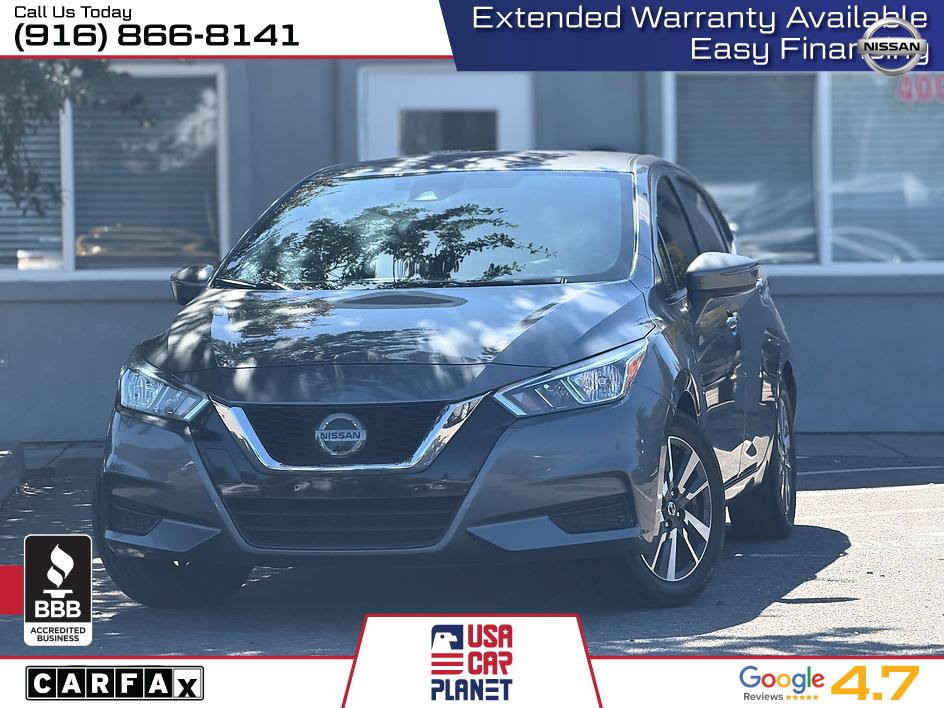 Pewter 2021 Nissan Versa Sedan Front-Wheel Drive Automatic
