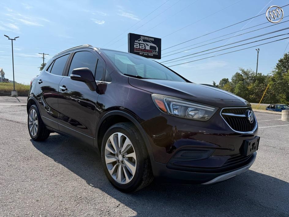 Black Cherry Metallic 2018 Buick Encore SUV / Crossover Front-Wheel Drive Automatic