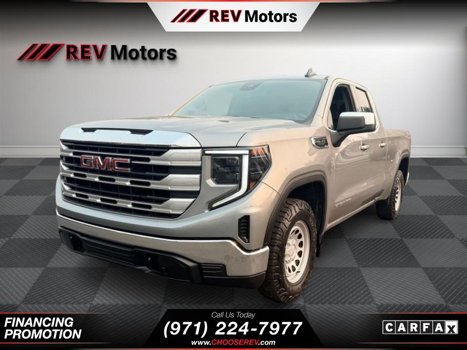 Gray 2023 GMC Sierra 1500 Pickup Truck Four-Wheel Drive Automatic