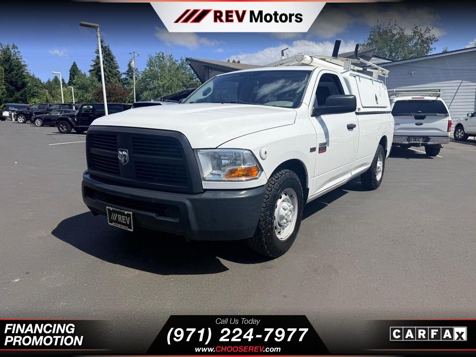 Bright White 2012 RAM 2500 Pickup Truck 4X2 Automatic