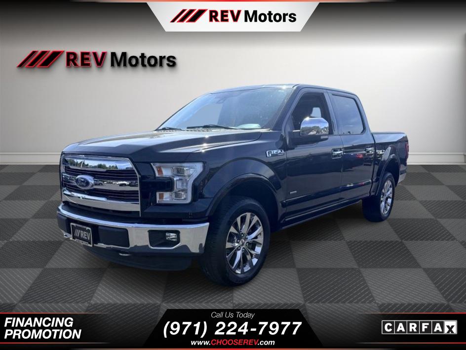Shadow Black 2016 Ford F-150 Pickup Truck Four-Wheel Drive Automatic