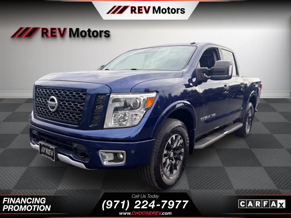  2018 Nissan Titan PRO-4X Crew Cab 4WD   