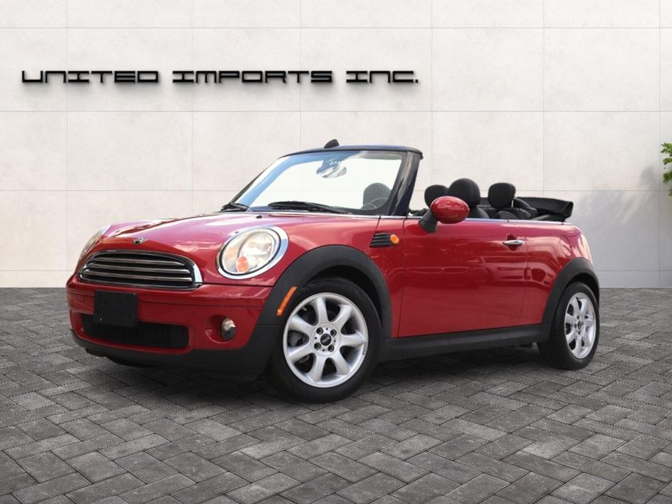 Chili Red 2010 MINI Cooper Convertible Front-Wheel Drive Automatic