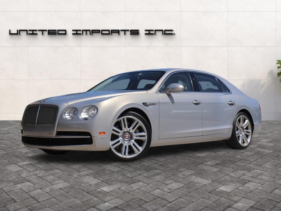 Gray (Tungsten Metallic) 2016 Bentley Flying Spur V8 AWD Sedan All-Wheel Drive Automatic