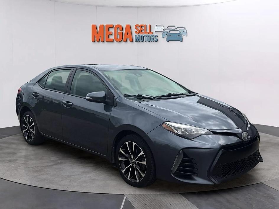 Gray 2017 Toyota Corolla Sedan Front-Wheel Drive Automatic