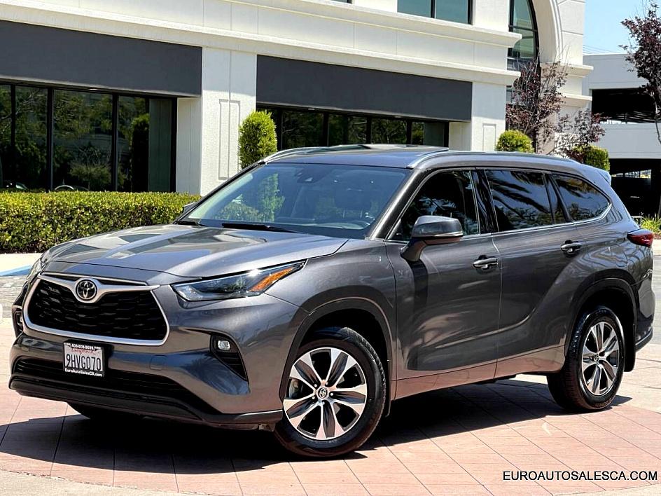 Pewter 2021 Toyota Highlander SUV / Crossover All-Wheel Drive Automatic