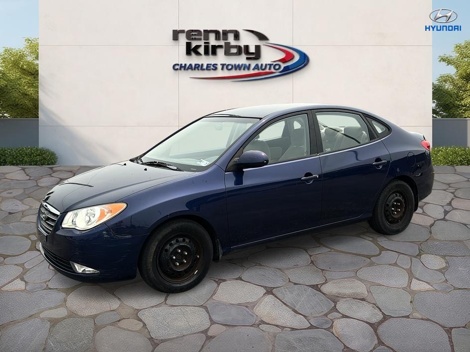 Blue 2009 Hyundai Elantra Sedan Front-Wheel Drive Automatic