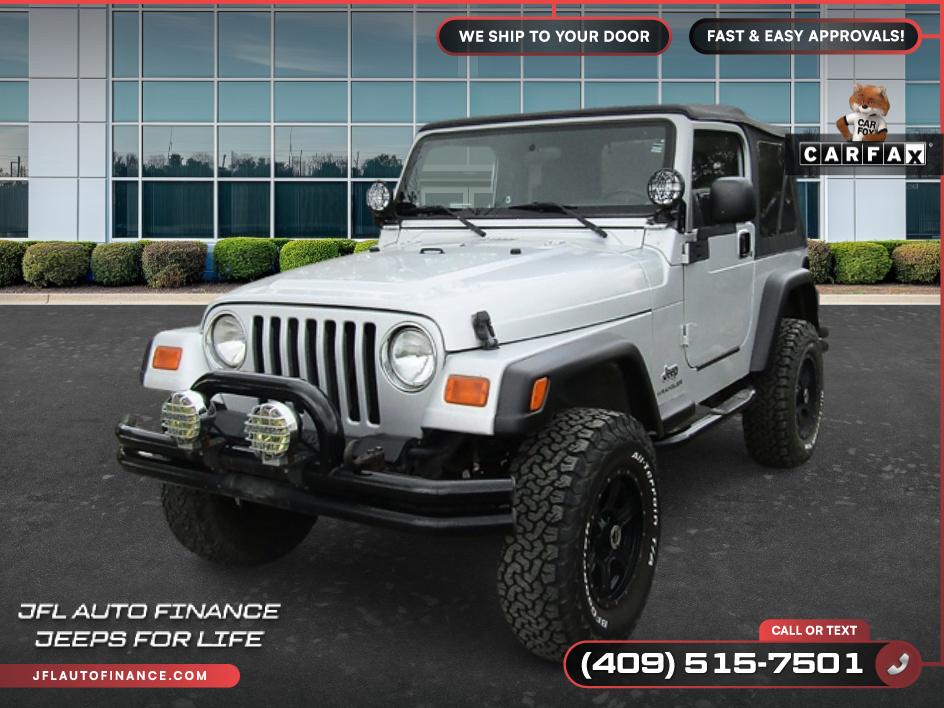 Silver 2004 Jeep Wrangler X SUV / Crossover Four-Wheel Drive Manual