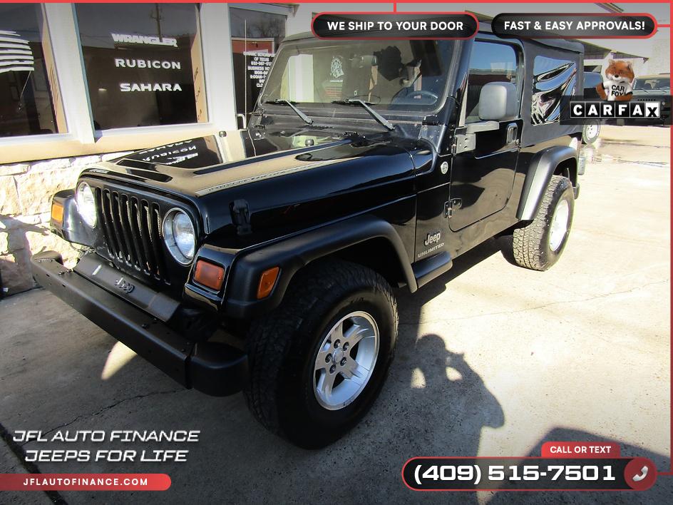 Black 2006 Jeep Wrangler Unlimited SUV / Crossover Four-Wheel Drive Automatic