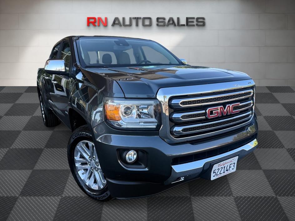 Dark Slate Metallic 2017 GMC Canyon Pickup Truck Four-Wheel Drive Automatic