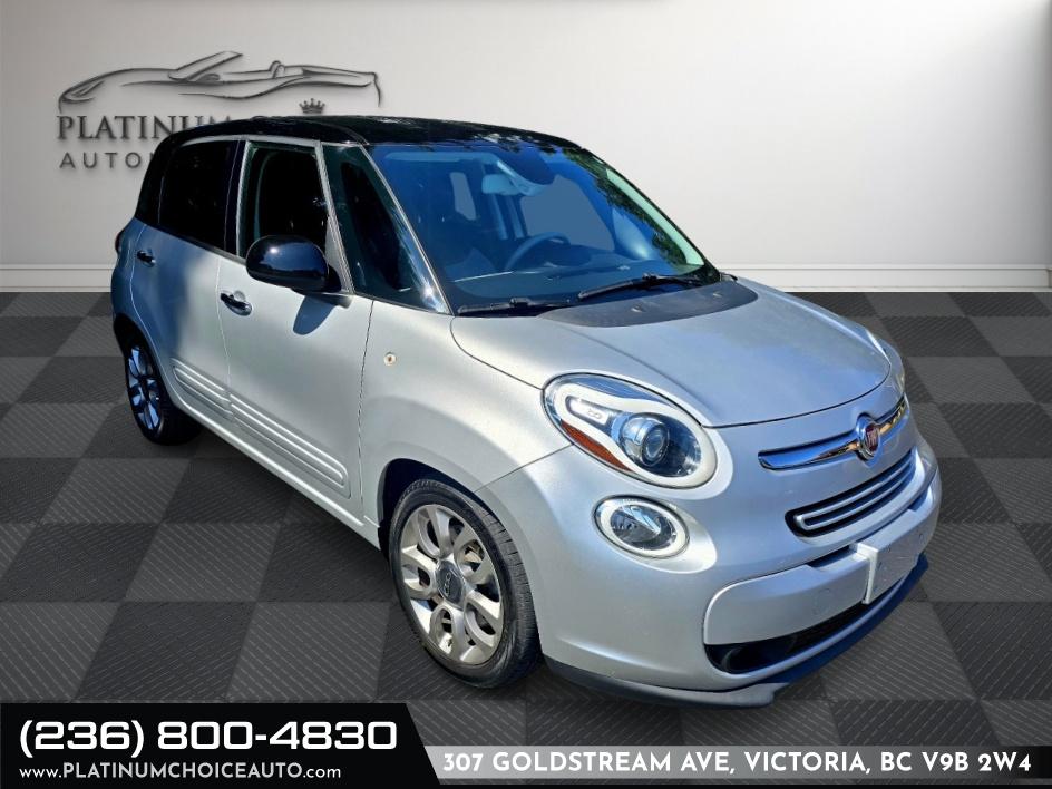 Silver 2014 FIAT 500L Hatchback Front-Wheel Drive Automatic