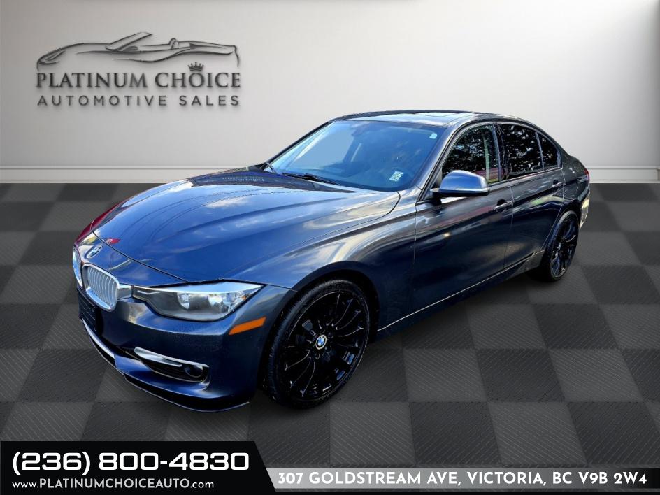 Gray (Dark Grey) 2013 BMW 3 Series Sedan All-Wheel Drive Automatic