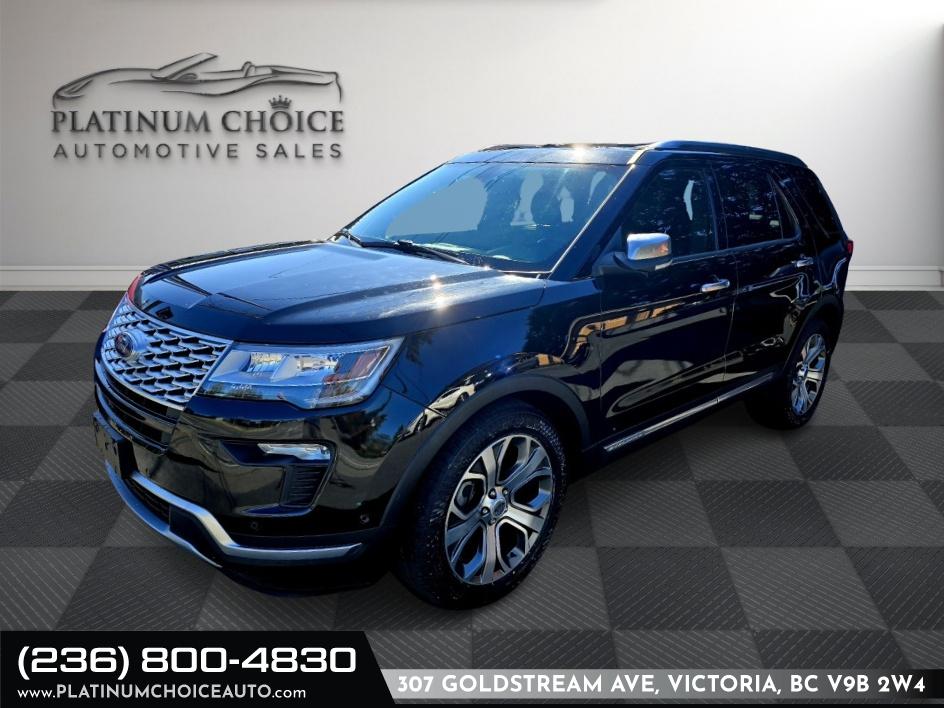 Black 2018 Ford Explorer SUV / Crossover All-Wheel Drive Automatic