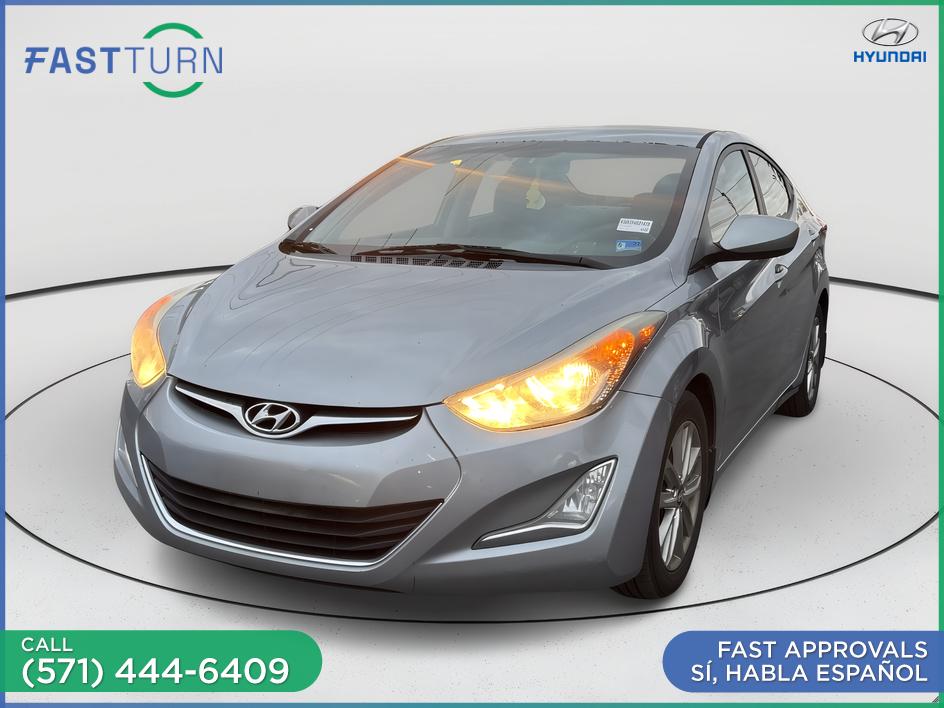 Shale Gray Metallic 2015 Hyundai Elantra Sedan Front-Wheel Drive Automatic