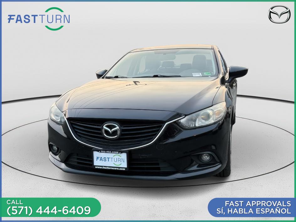 Jet Black Mica 2014 Mazda MAZDA6 Sedan Front-Wheel Drive Automatic