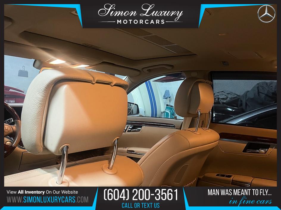 Blue 2010 Mercedes-Benz S-Class Sedan Rear-Wheel Drive Automatic
