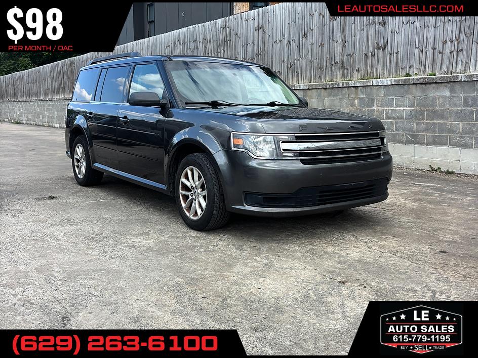 Silver 2015 Ford Flex SUV / Crossover Front-Wheel Drive Automatic