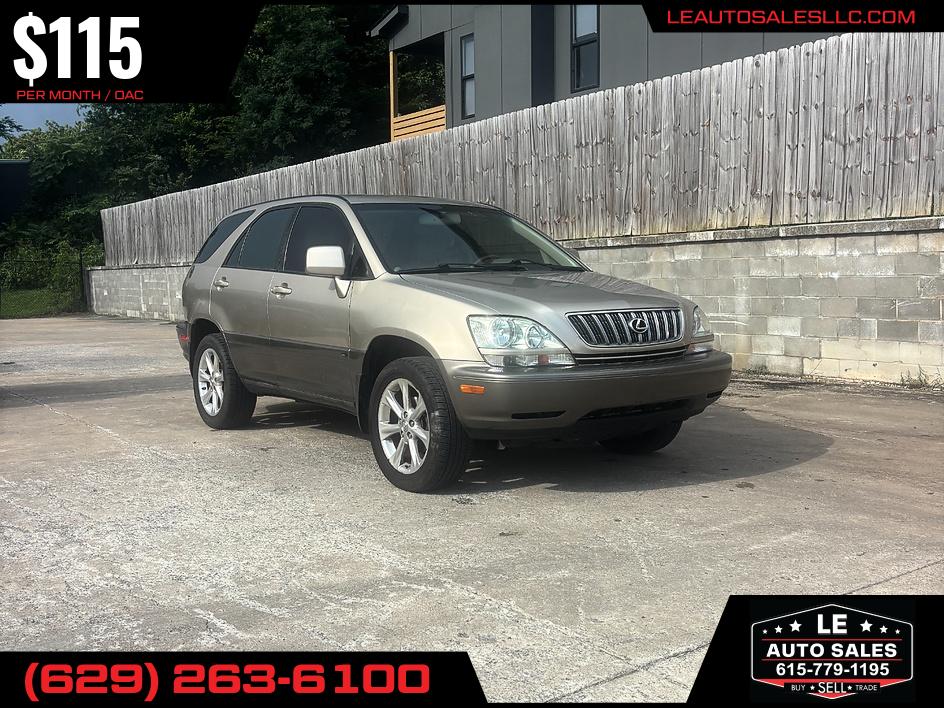 Gold 2002 Lexus RX SUV / Crossover Front-Wheel Drive Automatic
