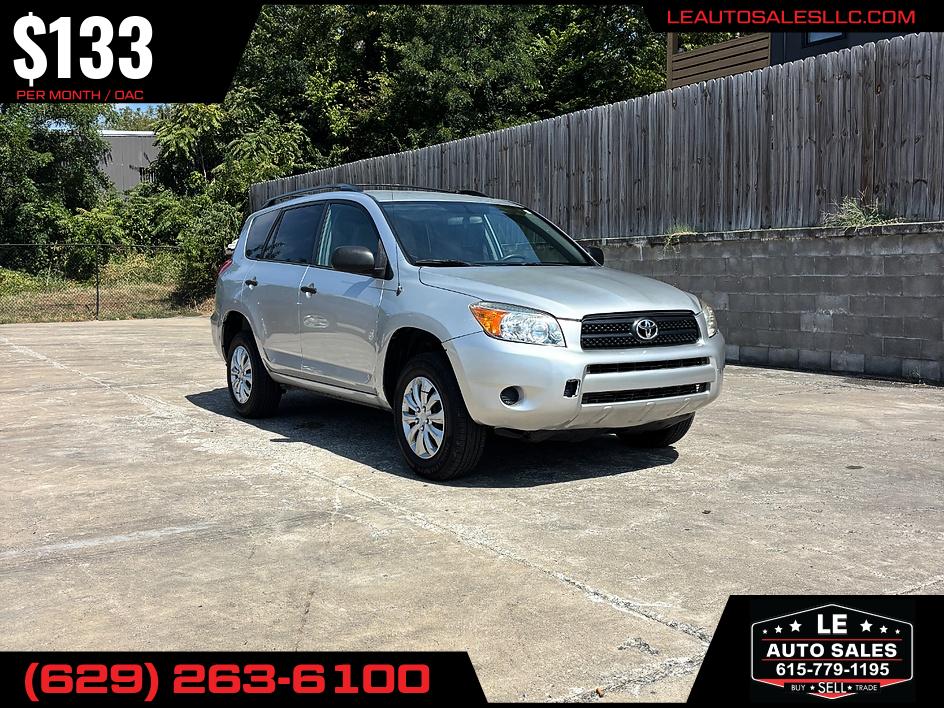 Silver 2008 Toyota RAV4 SUV / Crossover Front-Wheel Drive Automatic