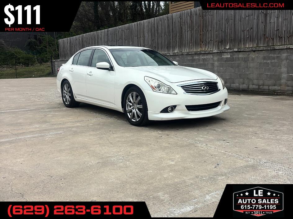 2011 INFINITI G37 Sport Appearance Edition Sedan RWD