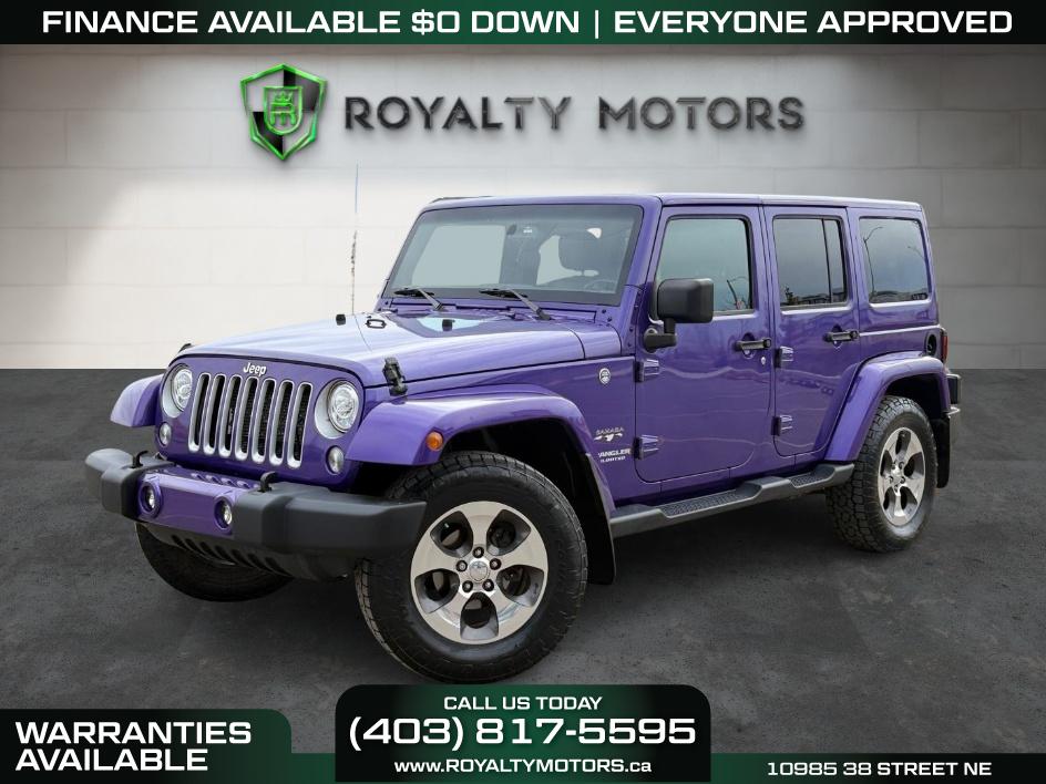 2017 Jeep Wrangler Unlimited Sahara 4WD