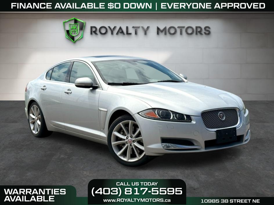 Silver 2015 Jaguar XF Sedan Automatic