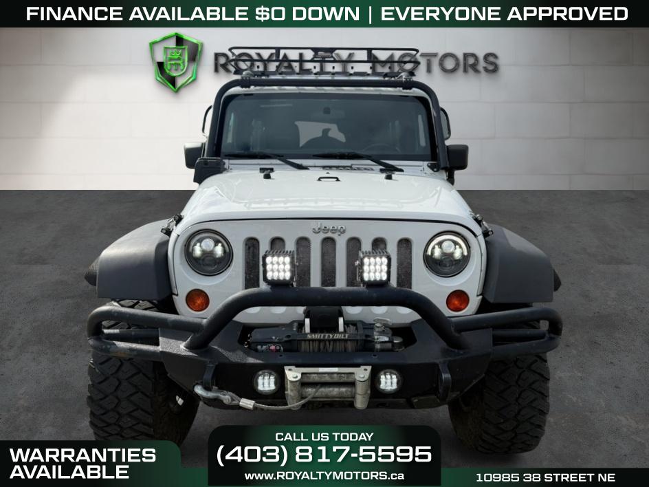 White 2012 Jeep Wrangler SUV / Crossover Four-Wheel Drive Automatic