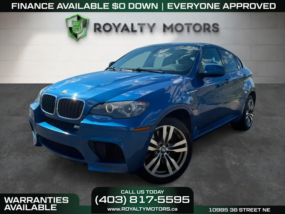 Blue 2010 BMW X6 M SUV / Crossover All-Wheel Drive Automatic