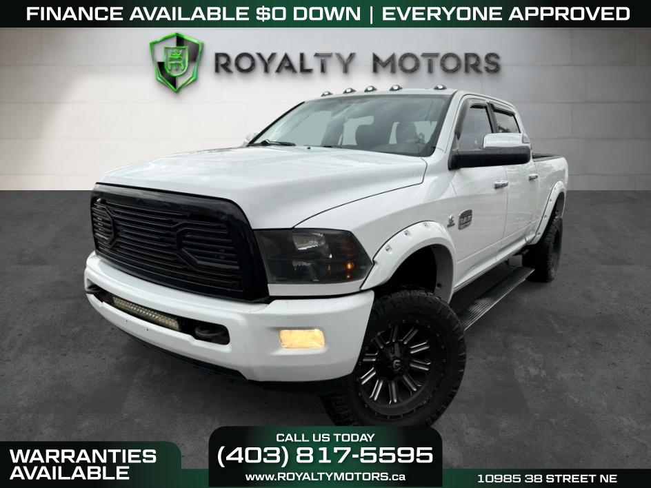 White 2012 RAM 2500 Pickup Truck Four-Wheel Drive Automatic