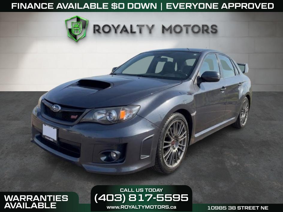 2012 Subaru Impreza WRX STI Sedan All-Wheel Drive Manual