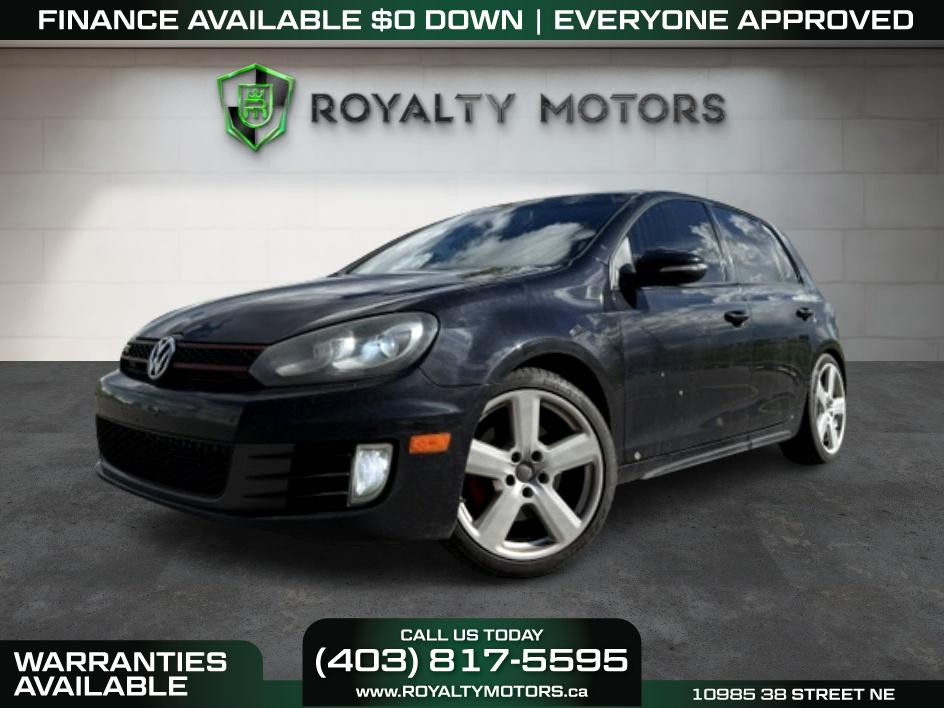 Black 2010 Volkswagen Golf GTI 2.0T 4-Door FWD Hatchback Front-Wheel Drive Automatic