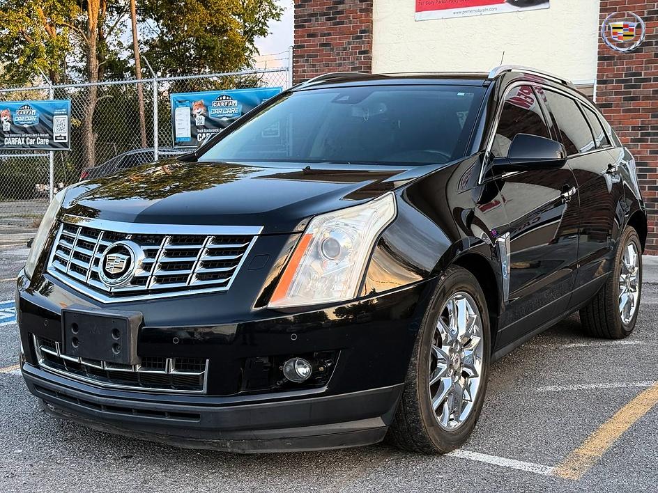 Black Ice Metallic 2014 Cadillac SRX SUV / Crossover All-Wheel Drive Automatic