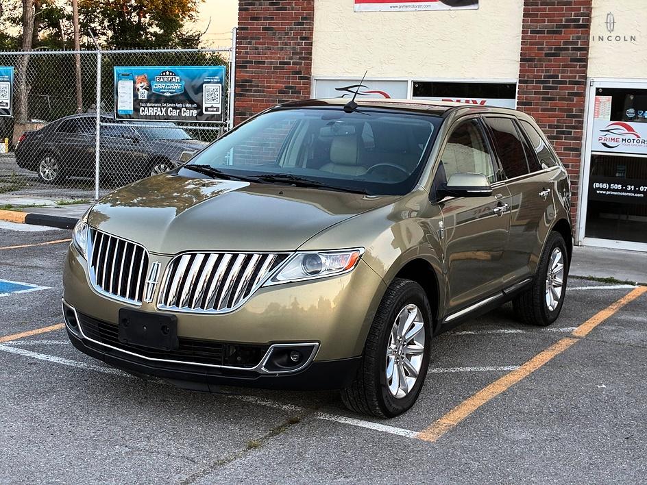 Green 2013 Lincoln MKX SUV / Crossover All-Wheel Drive Automatic