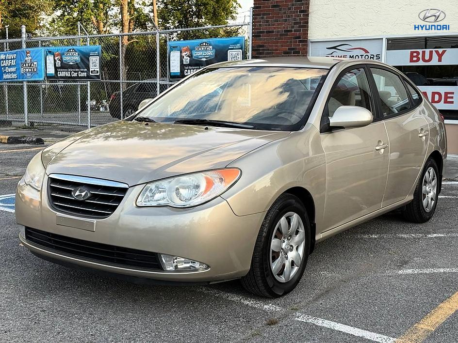 Brown (Tan) 2009 Hyundai Elantra GLS FWD Sedan Front-Wheel Drive Automatic