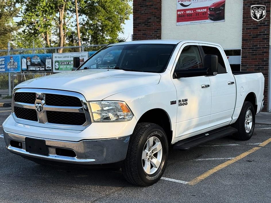 Bright White 2013 RAM 1500 Pickup Truck Four-Wheel Drive Automatic
