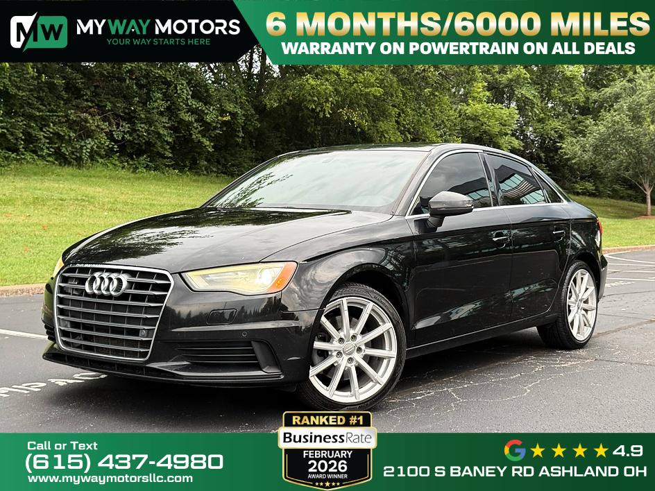 2015 Audi A3 Sedan All-Wheel Drive Automatic