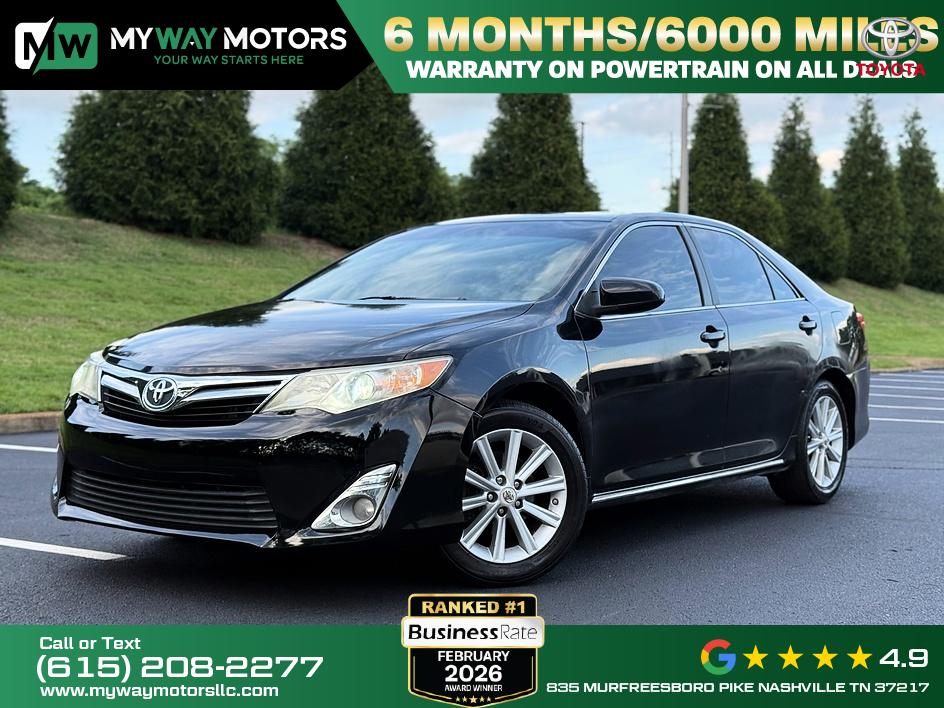 2013 Toyota Camry Sedan Front-Wheel Drive Automatic