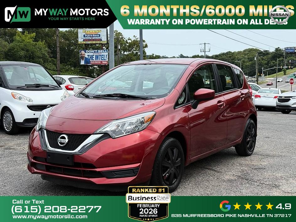2019 Nissan Versa Note Hatchback Front-Wheel Drive Automatic